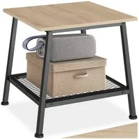 tectake Beistelltisch Bedford (1-St., 1 tlg), Industrial Style