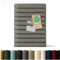 Blumtal Gästehandtücher Premium 30x30cm oder 30x50cm weich und saugstark, Frottee (12-St), 10er (30x50cm), 12er und 24er Set (30x30cm), 100% Baumwolle