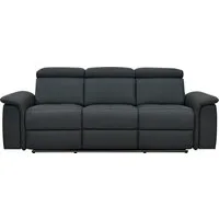 OTTO home 3-Sitzer Pareli 229cm, manuelle u. elektr. Relaxfunktion in 2 Sitzen, USB, KT-Verstellung, LED Beleuchtung, in Echtleder, Kunstleder, Web