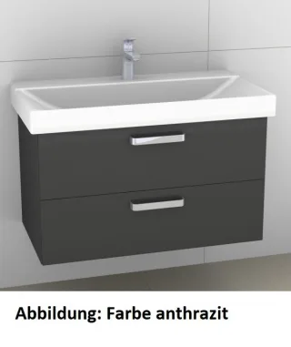 Artiqua 413 Waschtischunterschrank für Xeno 2 500531, 500532 (ehem. 127090, 127093) Weiß Matt Select 413-WU2L-K129-7161-171