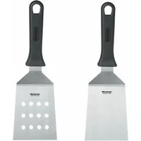 WESTMARK Pfannenwender Set, 2tlg.: 2 Profi-Wender/Grill-Spachtel (Gewinkelt, Starr)
