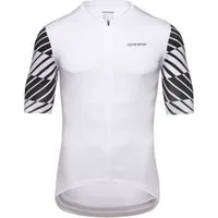 GORE® Wear Radtrikot Gore Wear Swiftride Optical Jersey Herren White Black