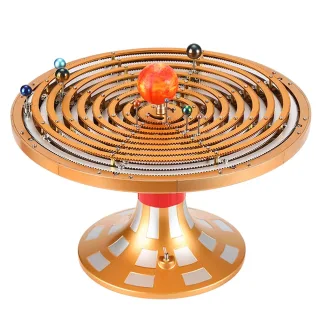 TECHING DM405 Extraordinary Mechanical Solar System Model Assembly Kit DIY Science Experiment Creation Desktop Ornaments