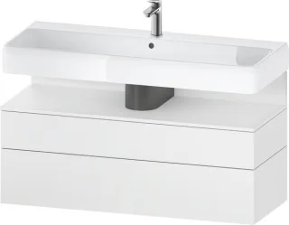 Duravit Qatego Waschtischunterbau wandhängend Weiß Matt 1190x470x590 mm - QA4396018180000 QA4396018180000