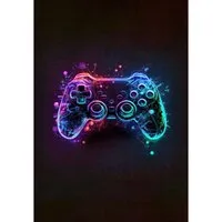 Bamyum Teppich Funspot Chenille Druck Teppich, Gaming Videospiel Waschbarer Teppich, Einzelstück