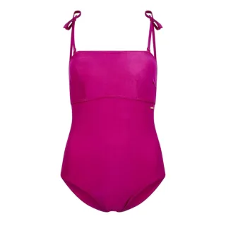 Speedo - Badeanzug für Damen, Bandeau (Pink)