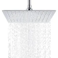 LuxusKollektion Regenduschkopf Duschkopf Regendusche 30 cm quadratisch Edelstahl Antikalkdüsen