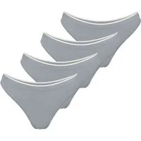 sloggi Tanga 4er Pack GO Sense (Spar-Set, 4-St) Tanga - Nahtlos - Tanga im modernen puristischen Design