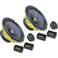 Ground Zero GZIC 165.2SPL 165 mm 2-Wege SPL Komponenten-Lautsprechersystem Auto-Lautsprecher (120 W)