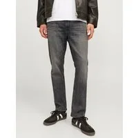 Jack & Jones Regular-fit-Jeans JJICLARK im Used-Look, Stretchkomfort und niedrige Leibhöhe Baumwollmischung, regular fit