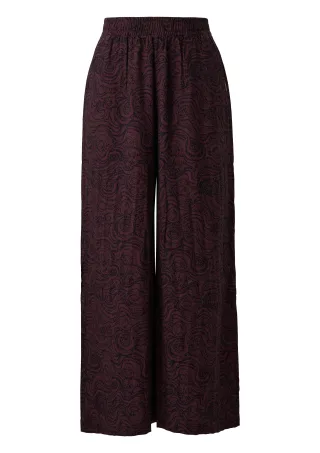 qs - Hose rot/schwarz - Gr. - 36