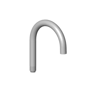 Dornbracht Auslauf für Wanne Wand Ersatzteile 90282221900 27-30 l/min. Chrom 90282221900-00