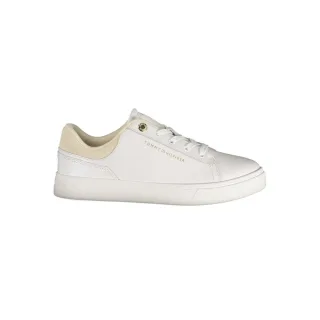 Tommy Hilfiger Bianco Polyurethan Damen Sneaker