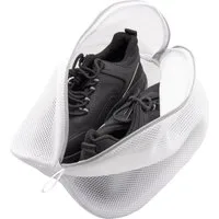 TSB Werk Wäschenetz Schuh Wäschenetz Wäschesack Wäschebeutel, Wäschenetz, Waschmaschine, Netz, Sack, Weiß