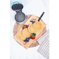 Fizz creations Waffeleisen Squishmallows Cam die Katze Motiv-Waffeleisen, 520 W, niedliches 3D Motiv auf der Waffel