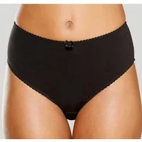 Nuance by Lascana Slip hoch geschnittener Slip aus Baumwolle