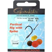 Gamakatsu Stipphaken Gamakatsu Partical Rig Spike 40cm - 6 gebundene Angelhaken