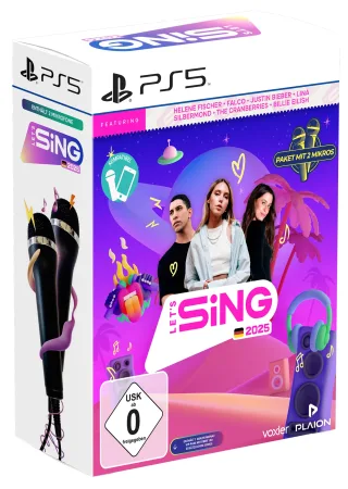 Let's Sing 2025 (inkl. 2 Mikrofone) [für PlayStation 5]