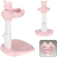 oyajia Babybadewanne Baby Badewannenständer Duschständer Höhenverstellbar, (mit AntiRutsch-Basis,Stehhilfe), Zum Baden, Windelwechseln und Waschen des Popos