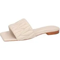 Melvin & Hamilton Eglantine 2 Leder-Pantoletten für Damen Pantolette Flache Absätze, Echtes Leder