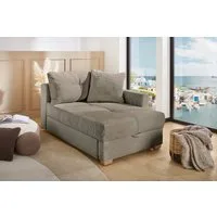 Jockenhöfer Gruppe Recamiere Romeo, B: 164 cm, Liegefl: 90x210 cm, Schlaffunktion, Schlafsofa mit Bettfunktion, Bettkasten & Kissen, Federkern