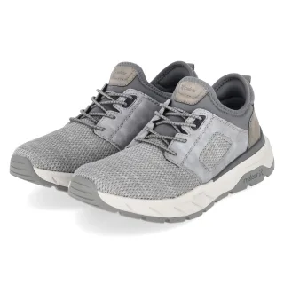 Rieker Slipper  Grau - Gr. 41 -  Textil