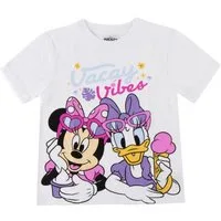 Cerdá T-Shirt Disney Minnie Mouse & Daisy Duck Mädchen Shirt Gr. 98 - 128 cm