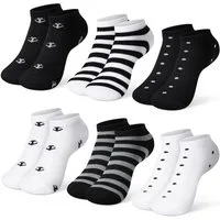 Libella Sneakersocken 92279-92276 (12er-Pack) 12 Paar Damen Sneaker Socken mit verschiendenen Motiven