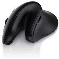 CSL mit 600-1600 DPI, optische Vertikalmaus, kabellos Funk und Bluethooth ergonomische Maus (Bluetooth, Funk, Wireless Mouse Mouse 2,4 Ghz & Bluetooth, Armschonend, PC und Mac)