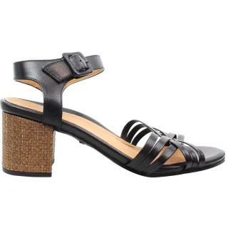 Vionic Papaya Pfingstrose Nat Damen schwarze Absatzsandalen