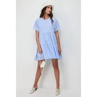 No Matter What Minikleid Ausgestelltes, kurzärmeliges Minikleid