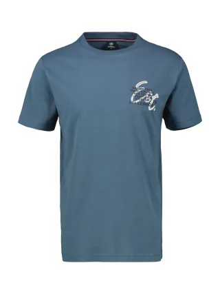 LERROS - O-NECK crispy blue - Gr. - XXL