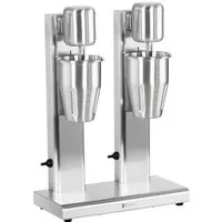 Royal Catering Cocktail Shaker Doppel-Milchshaker 2 x 1 l Standmixer Hochleistungsmixer 15 000 U/min, Edelstahl, verschiedene Größen