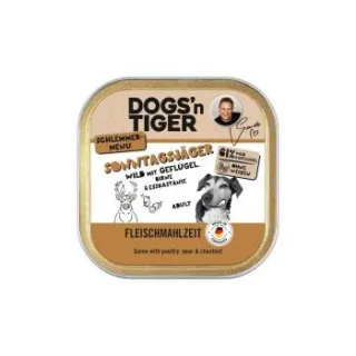 Dogs'n Tiger Dogsn Tiger Sonntagsjäger Wild &Geflügel 20x150 g