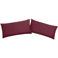 OTTO home Kissenbezug Desner 100% Microfaser, extra weich, allergikerfreundlich, (2 Stück), uni Kissenhülle, Premium Qualität, schnell trocknend, pflegeleicht