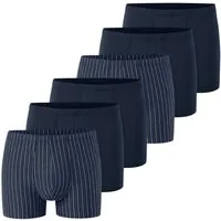 Schiesser Boxershorts 95/5 mit überzogenem Bundgummi für hohen Tragekomfort im 6er SPARPACK