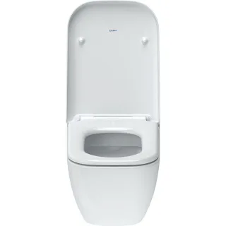 Duravit Happy D.2 Wand-Tiefspül-WC 2550090000 36,5x62cm, 4,5 l, Rimless, weiß