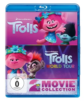 Trolls & Trolls World Tour [Blu-ray]