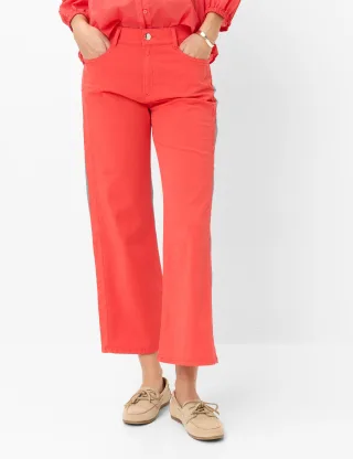 Brax Damen Culotte Style MAINE S HIBISCUS, Rot, Gr. 44K