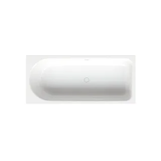Bette BetteOcean Low-Line Badewanne 8838000 180x80cm, weiss, Fussende rechts, Überlauf hinten