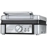 MPM 2-in-1-Kombi-Waffeleisen MGO-13 Waffeleisen 1400 W, tiefe Antihaftplatten, 2 Waffeln, Extra tiefe Backformen, Bräunungswahl, Antihaft
