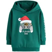 Next Kapuzenpullover Weihnachtliches Kapuzensweatshirt (1-tlg)