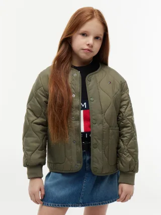 QUILTED JACKET Ghost Fern - Gr. - 10