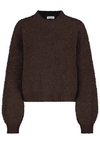 Authentic Style - RE9CIFN0cmlja3B1bGxvdmVy Braun - Gr. - L