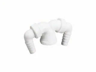 Dallmer Doppel-Anschluss 012, 1 1/2", 090256 090256