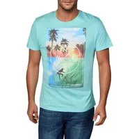 riverso T-Shirt Herren Fotoprintshirt RIVLukas Regular Fit (1-tlg) Kurzarm Tee Shirt mit Rundhalsausschnitt aus 100% Baumwolle