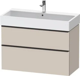 Duravit D-Neo Waschtischunterbau wandhängend Taupe Matt 984x442x625 mm - DE43740BD910000 DE43740BD910000