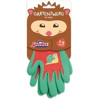 SPONTEX Gartenhandschuhe Gartenzwerg Handschuhe 7-8 Jahre Farbe nicht frei wählbar (1-St)