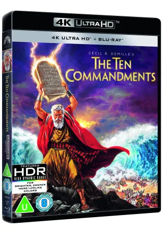 The Ten Commandments (1956) 4K Ultra-HD [Blu-ray] [2021] [Region A & B & C]