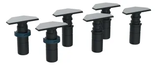 BetteLevel Montagefüße, 190x70x135 mm, Verstellbereich: 80 - 220 mm, Kunststoff, Metall, B57-0421 B57-0421
